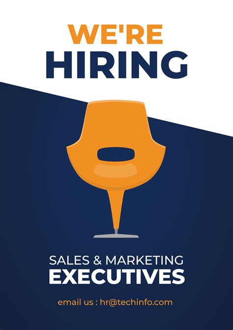 We are hiring a Sales Agent .